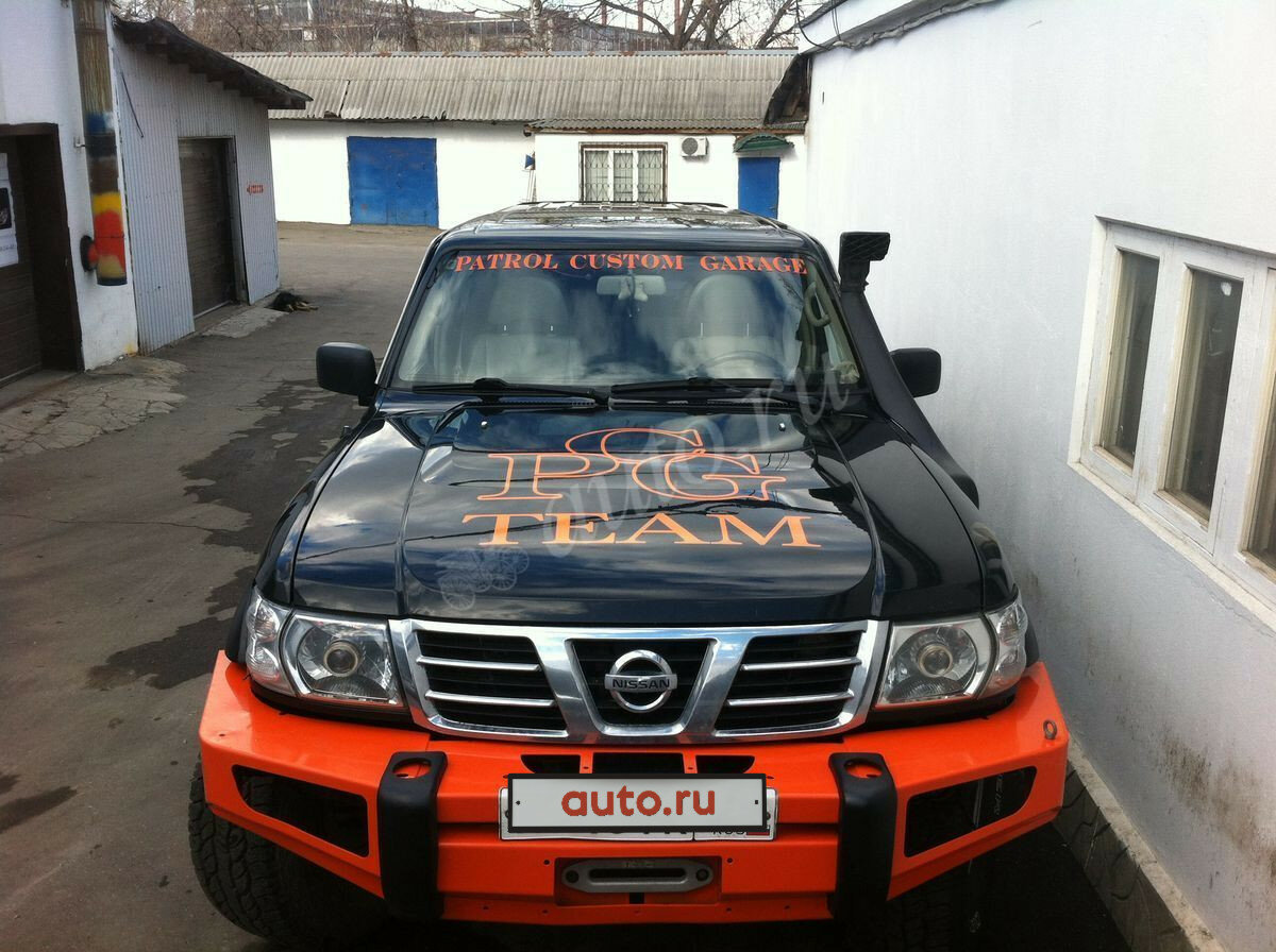 Ниссан патрол черный дым - 89 фото