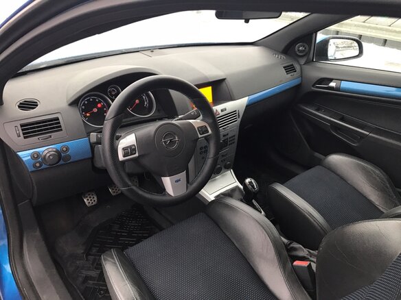 2008 Opel Astra OPC H, голубой - вид 6