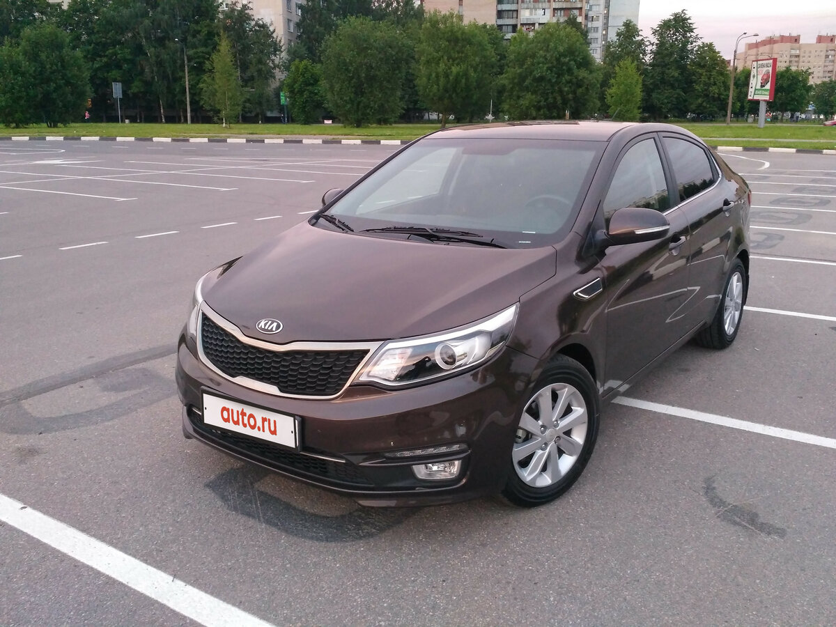 Kia Rio III Рестайлинг седан