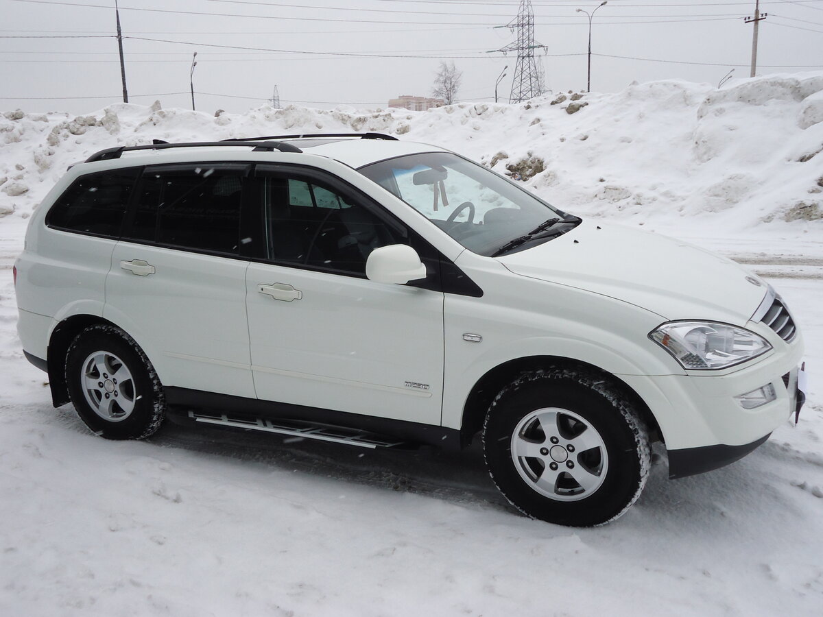SSANGYONG Kyron Р±РµР»С‹Р№