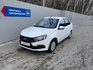 2018 Lada (ВАЗ) Granta I, белый, 665000 рублей, вид 1