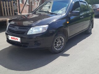 2012 Lada (ВАЗ) Granta I, серый, 300000 рублей, вид 1