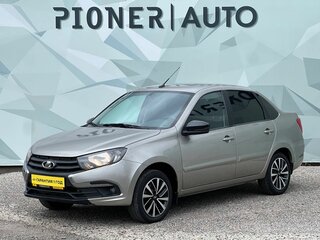 2021 Lada (ВАЗ) Granta I Рестайлинг, бежевый, 835000 рублей, вид 1