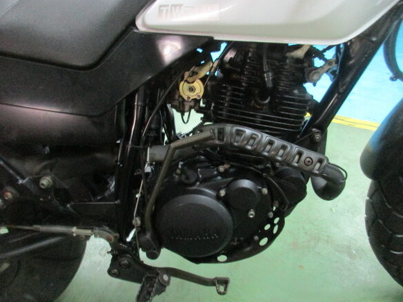 2005 Yamaha TW225, белый - вид 4