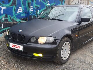 2003 BMW 3 серии Compact 316i IV (E46) Рестайлинг, чёрный, 485000 рублей, вид 1