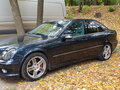 2005 Mercedes-Benz C-Класс 230 II (W203) Рестайлинг, чёрный