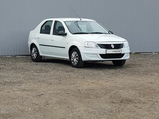2014 Renault Logan I Рестайлинг, белый, 399000 рублей, вид 1
