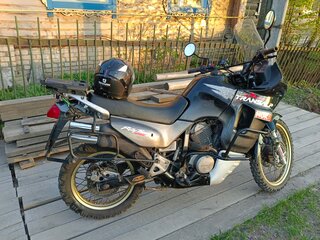 1994 Honda XL600V Transalp, серебристый, 300000 рублей, вид 1