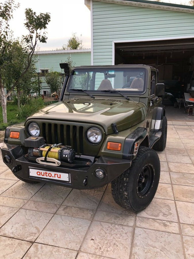 Купить б/у Jeep Wrangler II (TJ) 4.0 MT (178 л.с.) 4WD