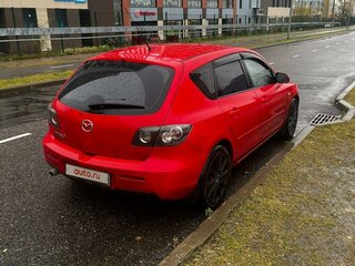 2007 Mazda 3 I (BK) Рестайлинг, красный, 560000 рублей, вид 3