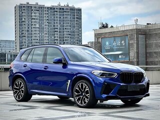 2021 BMW X5 M III (F95), синий, 12100000 рублей, вид 1
