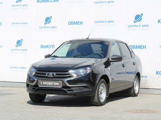 2018 Lada (ВАЗ) Granta I Рестайлинг, чёрный, 530000 рублей, вид 1