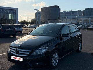 2013 Mercedes-Benz B-Класс 180 II (W246), чёрный, 1200000 рублей, вид 1