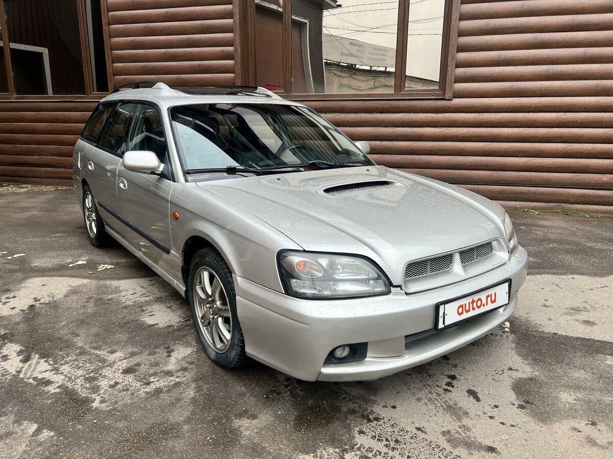 Субару легаси серый