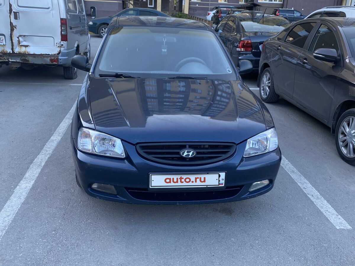 Купить б/у Hyundai Accent II ТагАЗ 1.5 MT (102 л.с.) бензин механика в ...