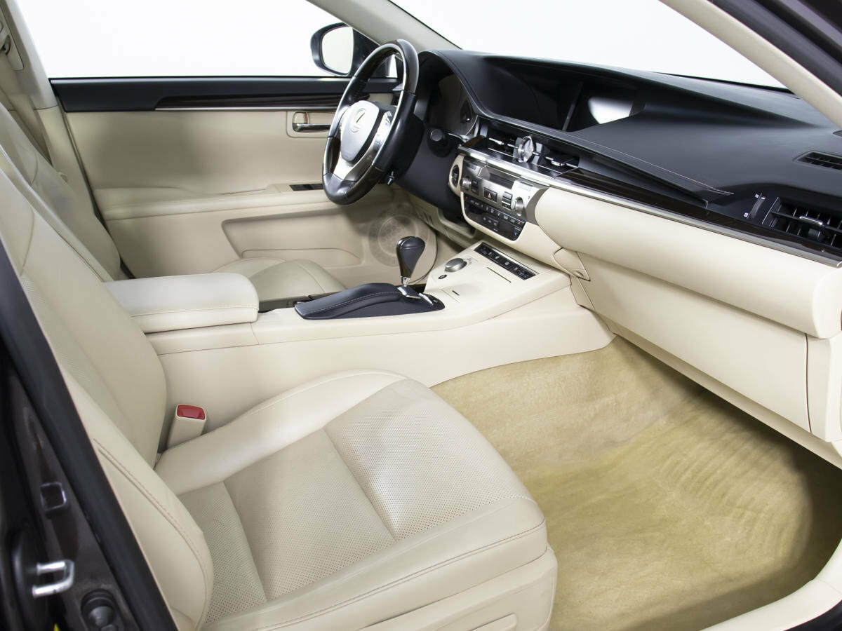 Лексус es 350 бежевый салон