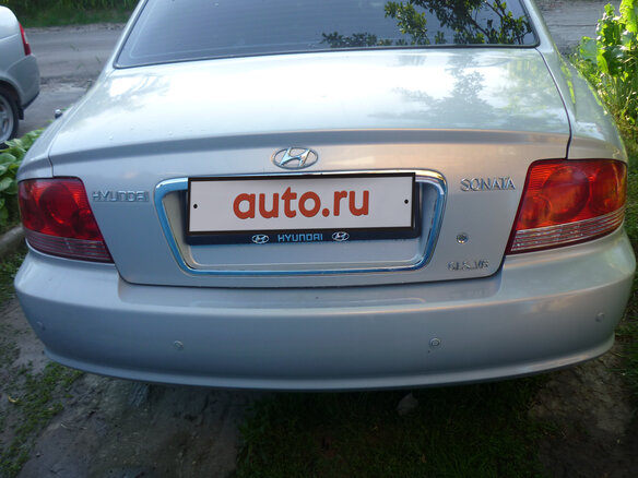 2011 Hyundai Sonata ТагАЗ IV (EF) Рестайлинг, серебристый - вид 4