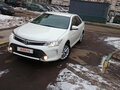 2014 Toyota Camry VII (XV50) Рестайлинг, белый