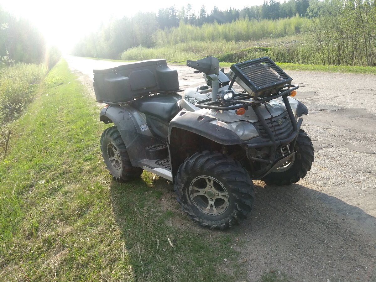 Купить б/у CFMOTO CF600-X6 инжектор Вариатор в Москве: серебристый 2010 ...