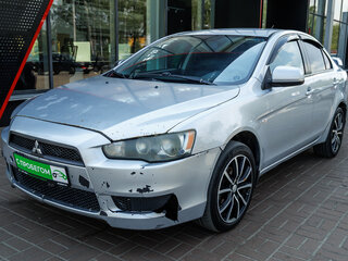 2008 Mitsubishi Lancer X, серебристый, 487000 рублей, вид 1