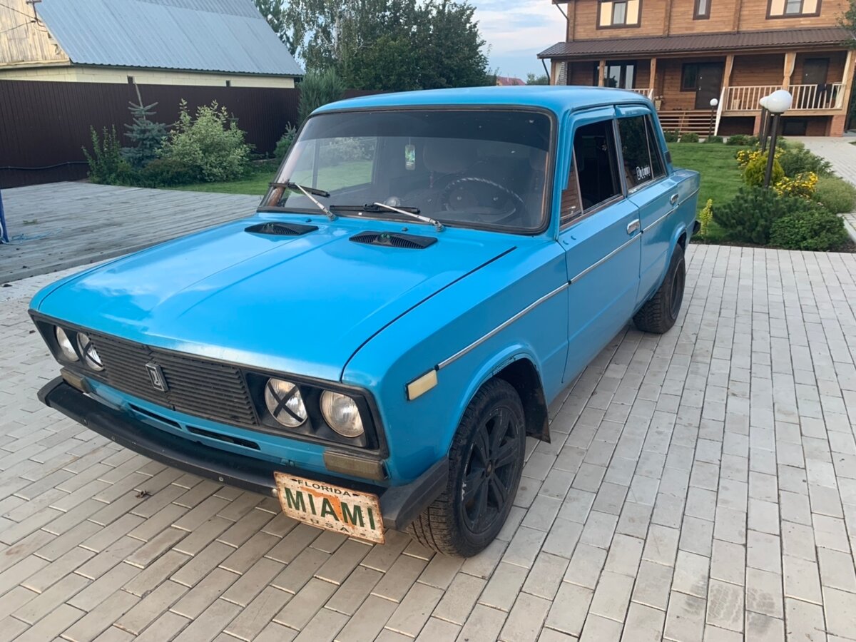 ВАЗ 2106 серо голубая 427