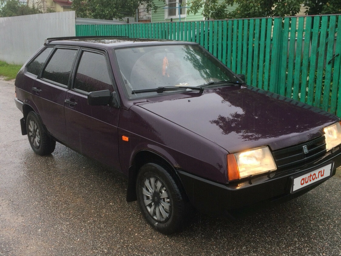 ВАЗ 2109 фиолетовый металлик