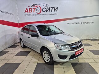2018 Lada (ВАЗ) Granta I, серебристый, 630000 рублей, вид 1