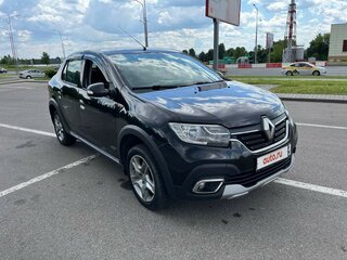 2019 Renault Logan Stepway II Рестайлинг, чёрный, 890000 рублей, вид 1