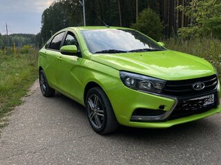 2016 Lada (ВАЗ) Vesta I, жёлтый, 550000 рублей, вид 1