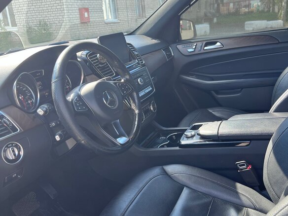 2018 Mercedes-Benz GLE 300 I (W166), синий, 3200000 рублей - вид 12