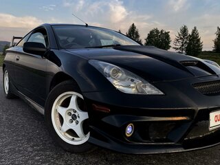 1999 Toyota Celica VII (T230), чёрный, 690000 рублей, вид 3