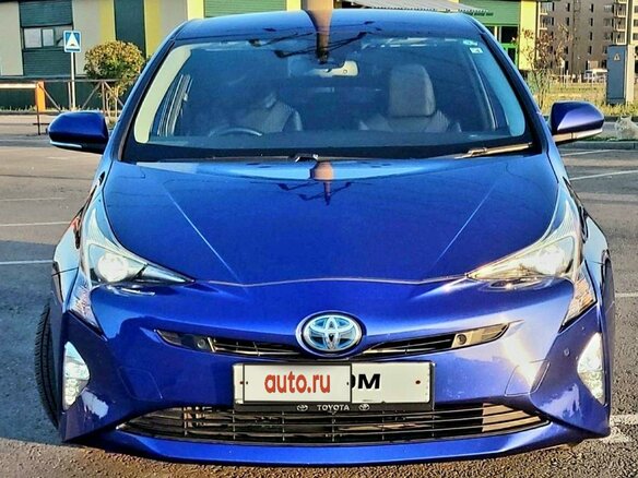 2016 Toyota Prius IV (XW50), синий, 1680000 рублей - вид 23