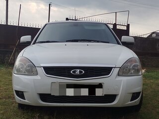 2014 Lada (ВАЗ) Priora I Рестайлинг, белый, 580000 рублей, вид 1