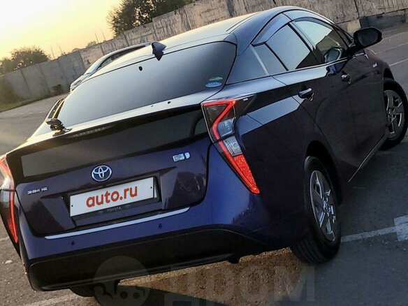 2016 Toyota Prius IV (XW50), синий, 1680000 рублей - вид 15