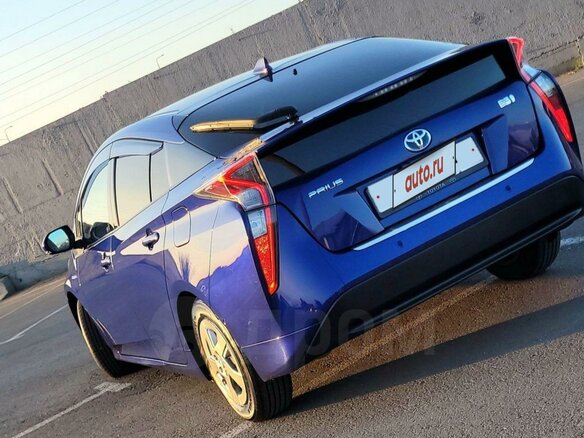 2016 Toyota Prius IV (XW50), синий, 1680000 рублей - вид 26