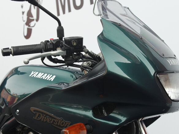 2000 Yamaha XJ600, зелёный - вид 14