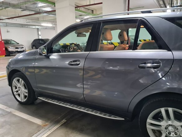 2016 Mercedes-Benz GLE 350 d I (W166), серый, 3333000 рублей - вид 4