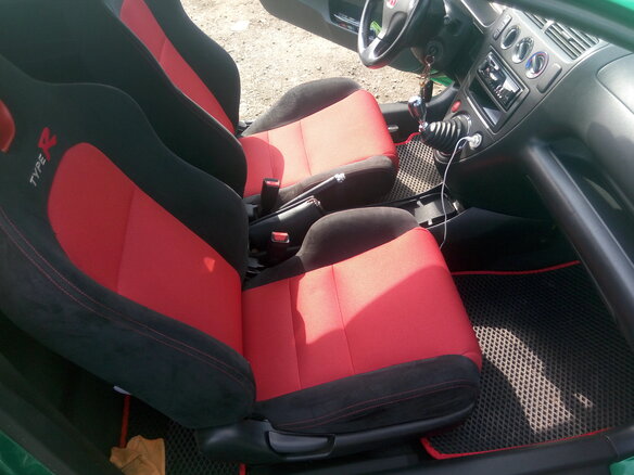 2002 Honda Civic Type R VII, зелёный - вид 6