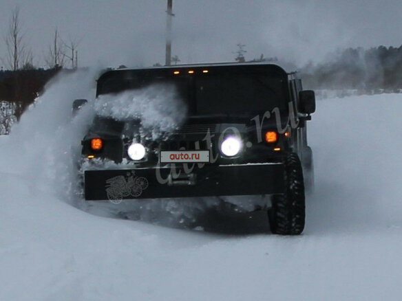 1995 Hummer H1, чёрный - вид 1