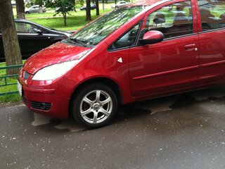 2007 Mitsubishi Colt VI (Z20/Z30), красный, 250000 рублей, вид 1