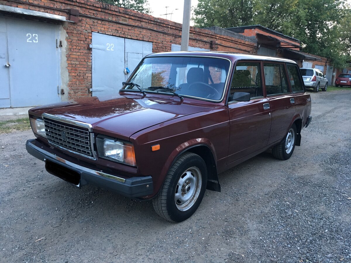ВАЗ 2104 баклажан