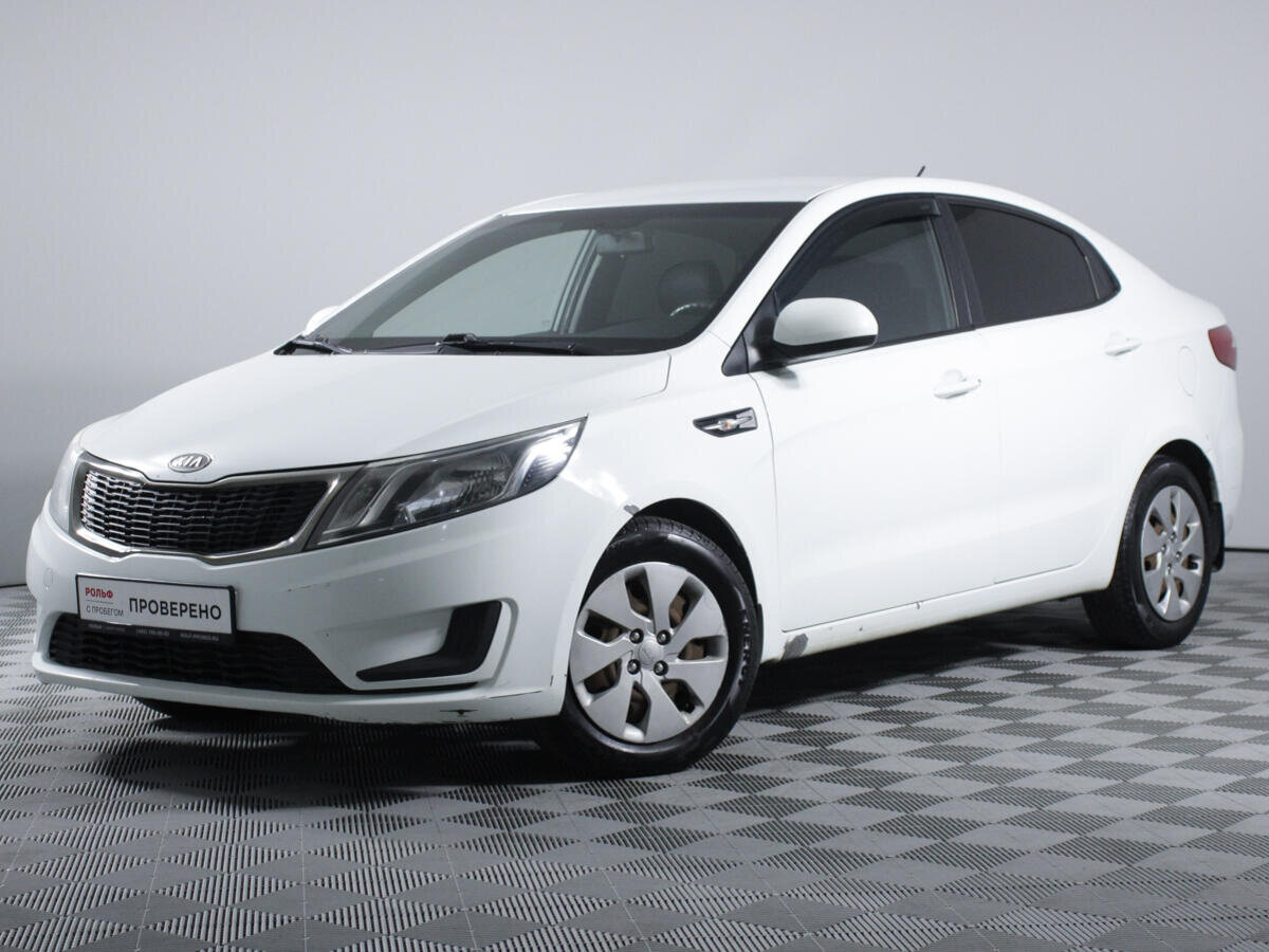 Kia Rio 2012 White