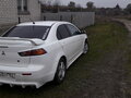 2008 Mitsubishi Lancer X, белый, 1180000 рублей - вид 5