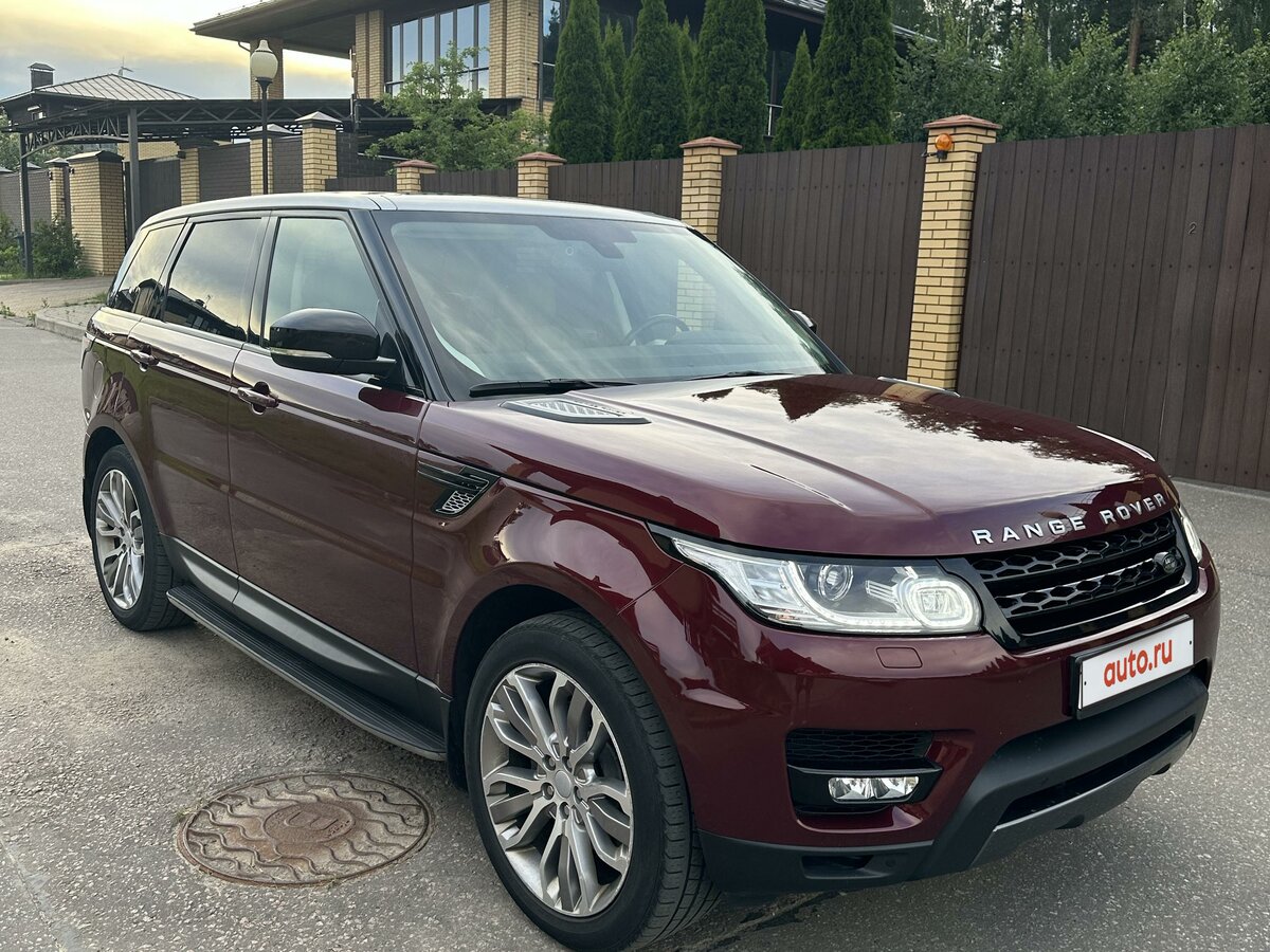 Купить б/у Land Rover Range Rover Sport II 3.0 AT (340 л.с.) 4WD бензин ...