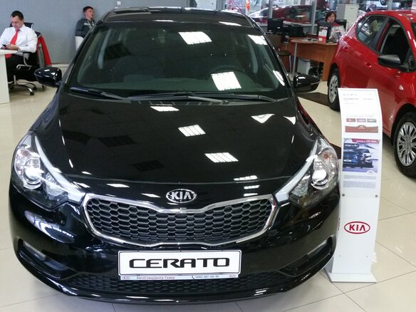 2015 Kia Cerato III, чёрный