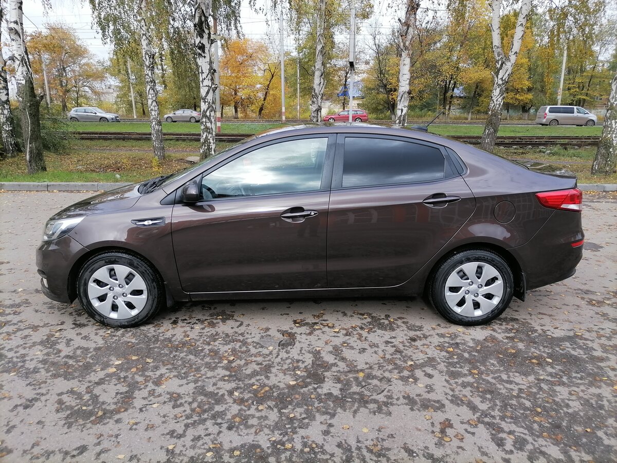 Купить б/у Kia Rio III Рестайлинг 1.4 AT (107 л.с.) бензин автомат в ...