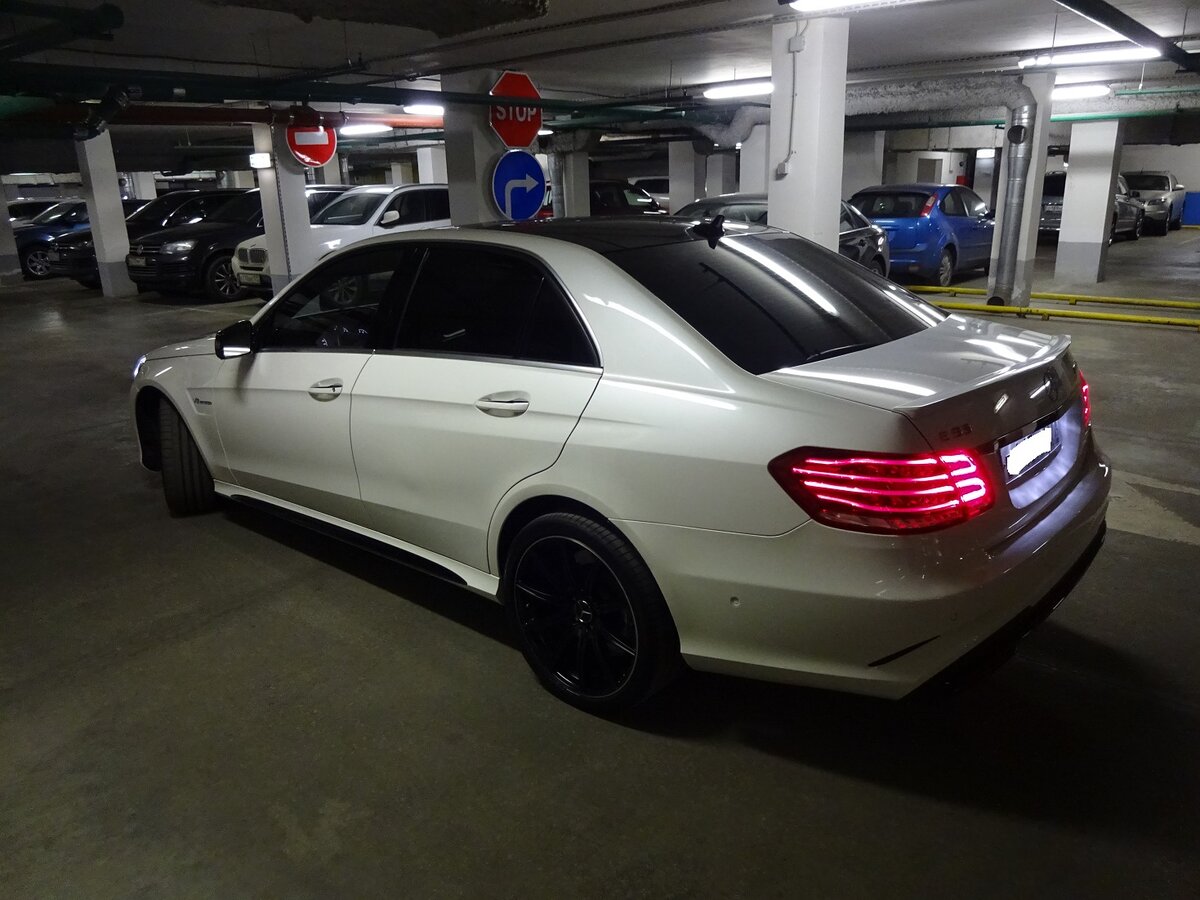 Mercedes w212 зима
