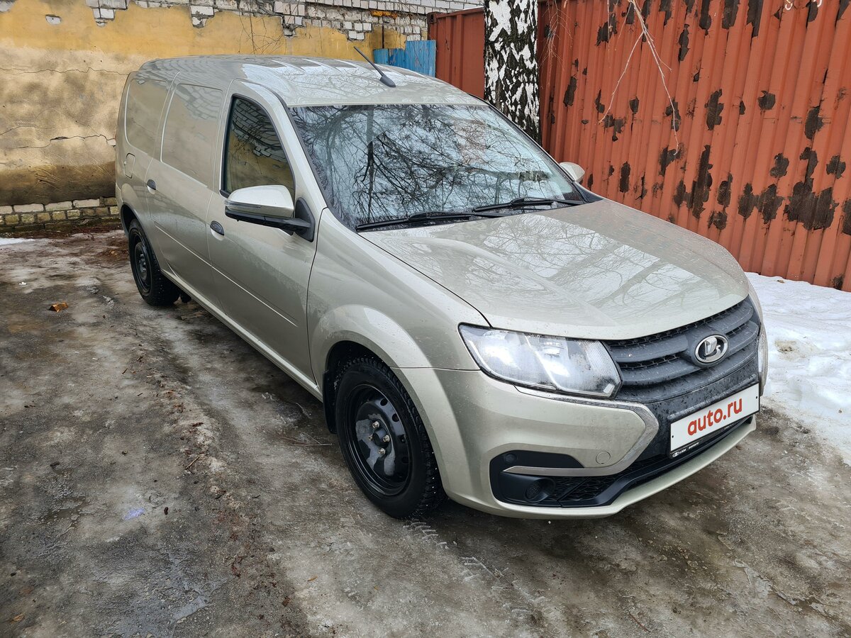 Ларгус фургон серый