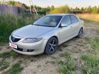 2003 Mazda 6 I (GG), жёлтый, 346000 рублей, вид 1
