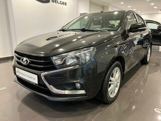 2017 Lada (ВАЗ) Vesta I, чёрный, 700000 рублей, вид 1